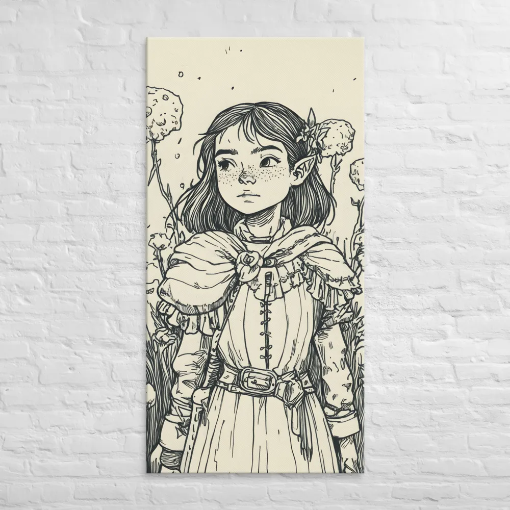 A Young Guardian of Nature | Canvas | 30″×60″