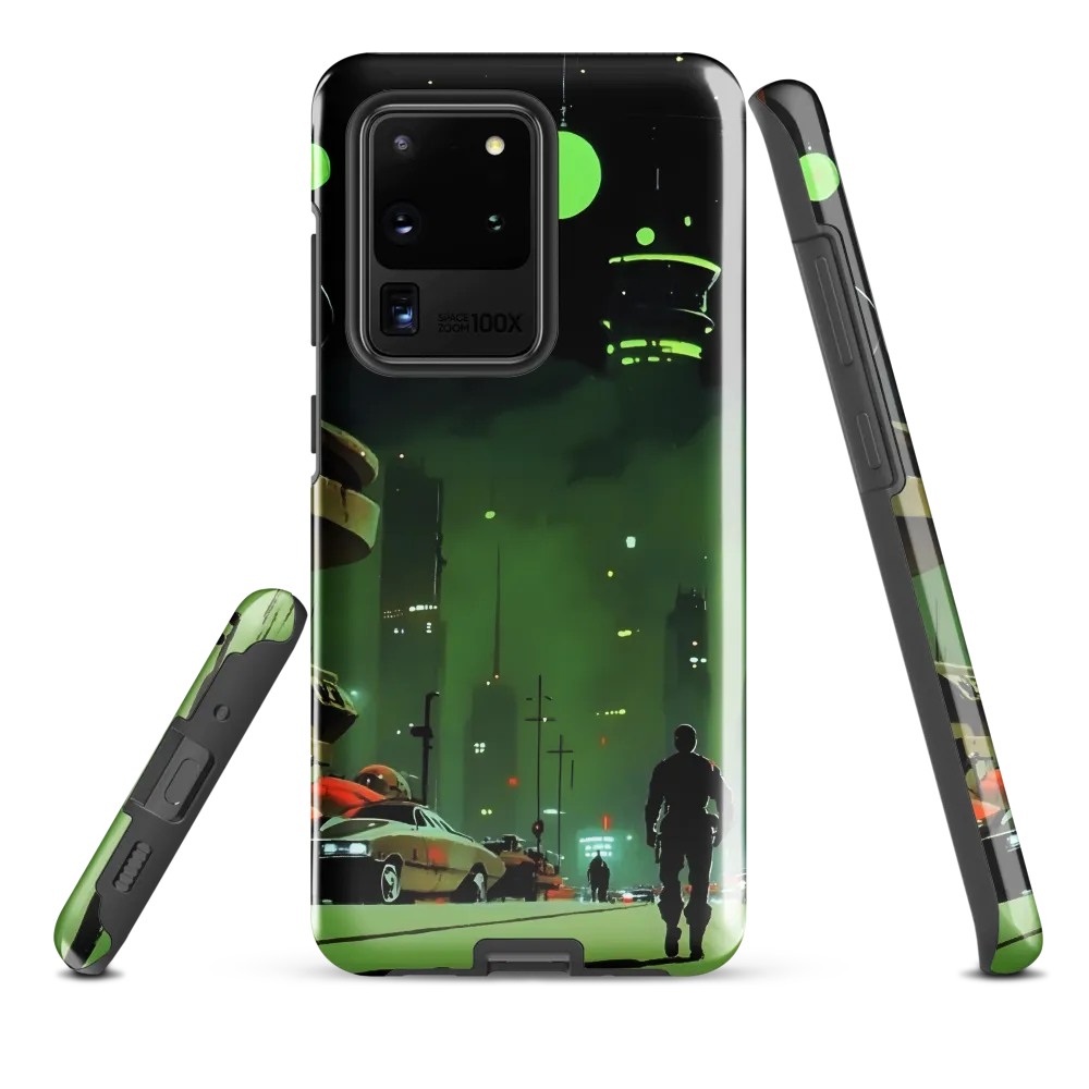 Echoes of a Cyberpunk City