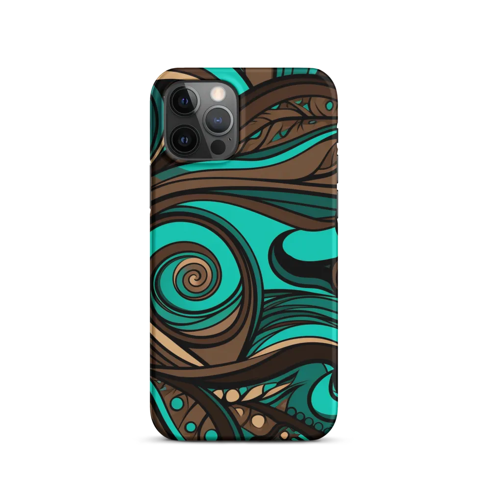 Fluctuating Currents | Phone Case |  12 Pro | Snap Case | Matte