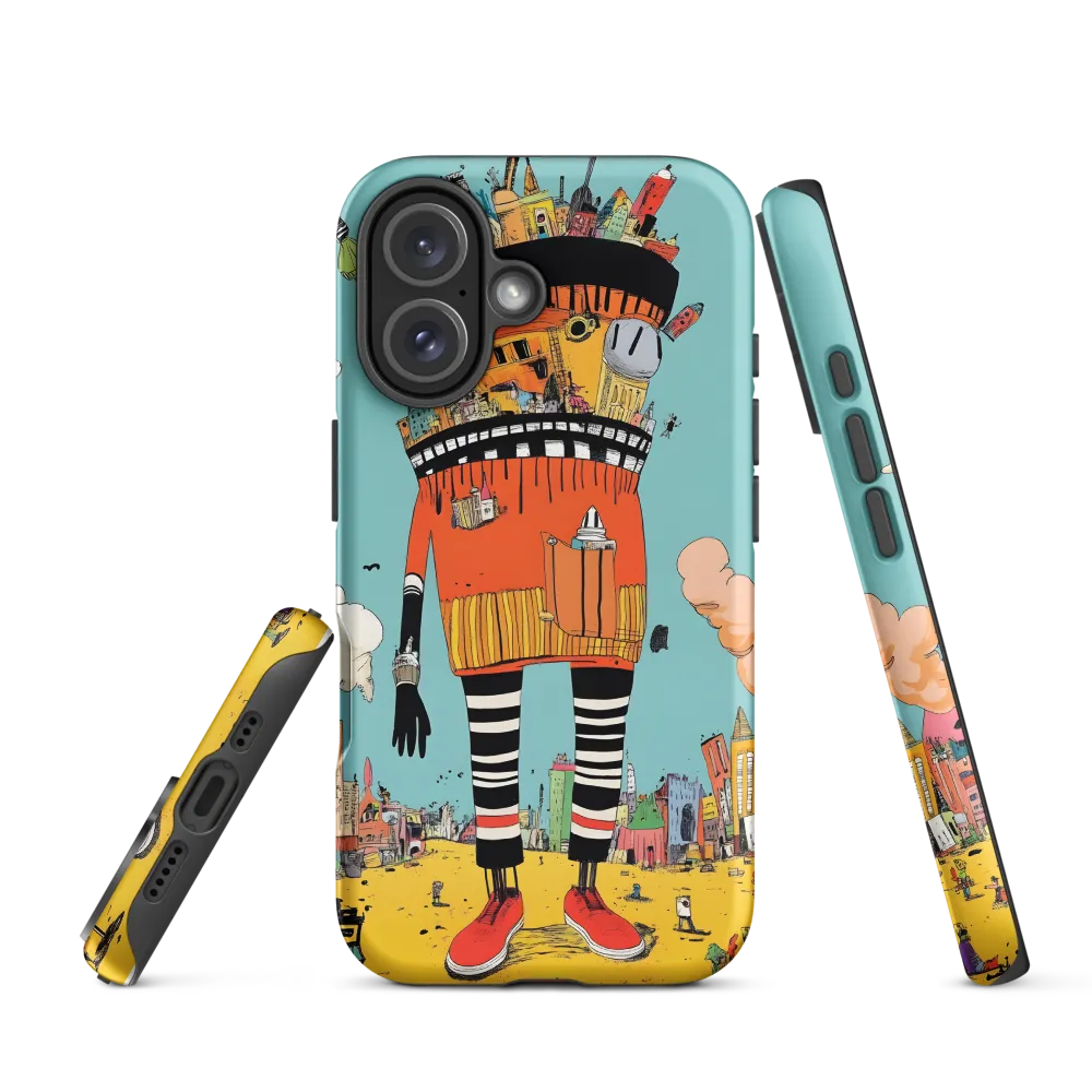 Urban Fantasia: A Whimsical Encounter | Phone Case