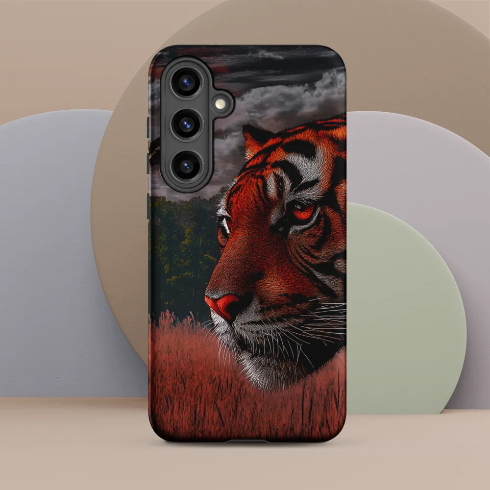 The Silent Guardian | Phone Case |  S24 Plus | Tough Case | Matte