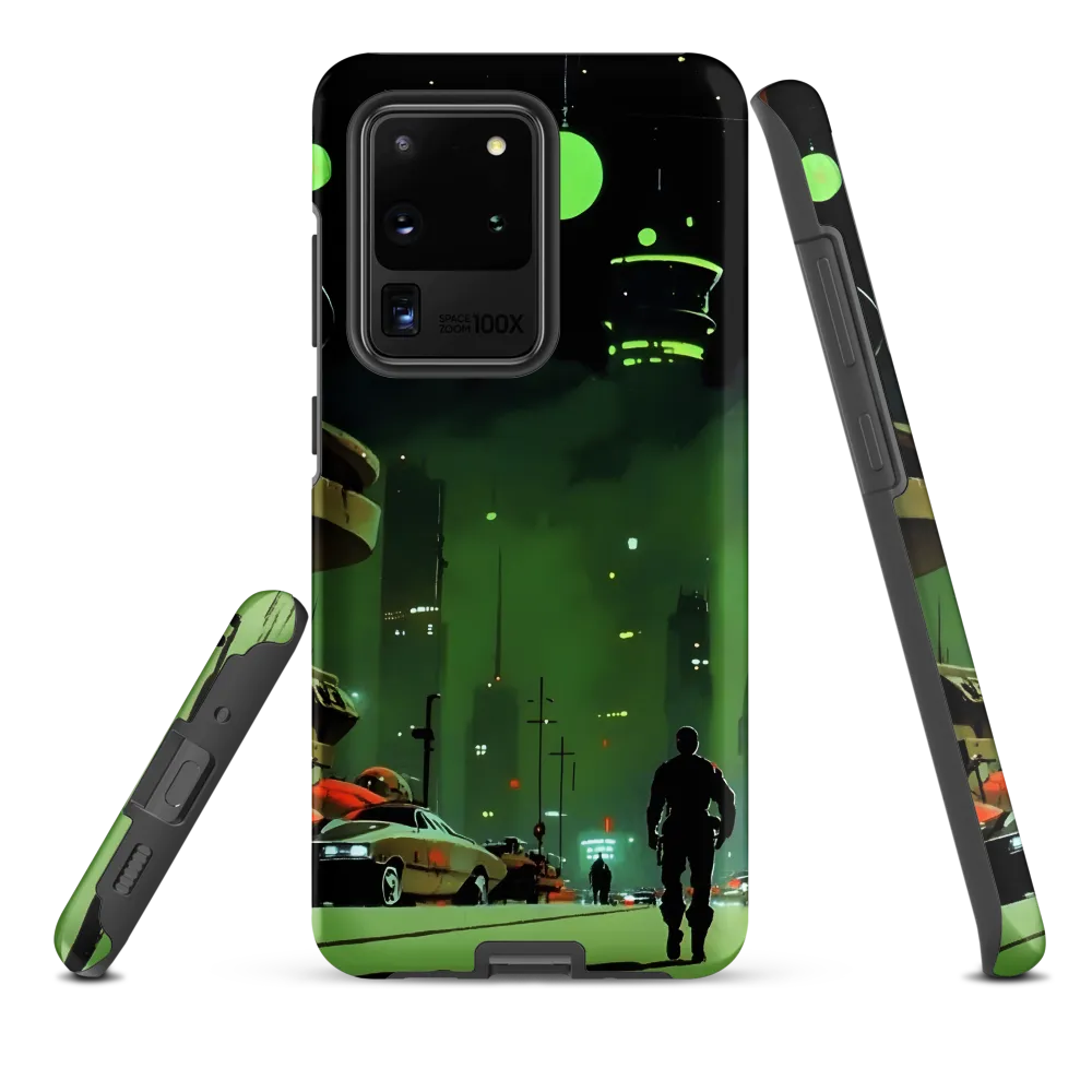 Echoes of a Cyberpunk City
