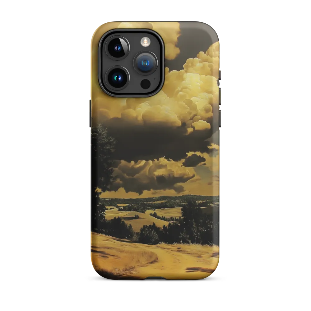 Golden Serenity in the Landscape