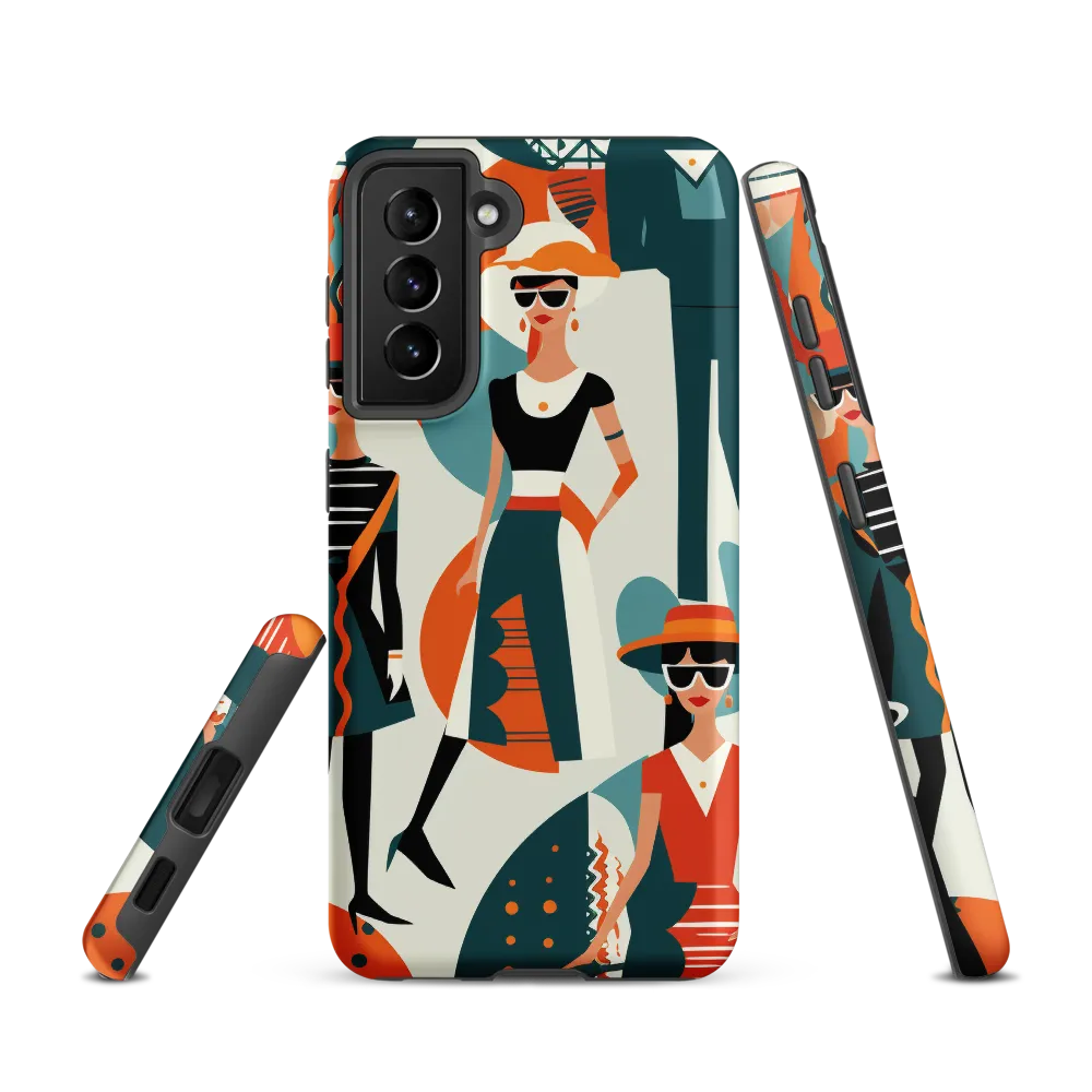 Chic Figures in Pop Art