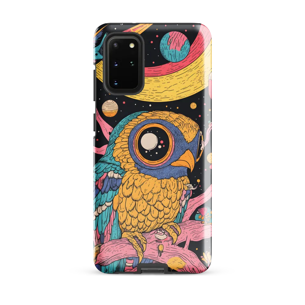 Whimsical Cosmic Owl | Phone Case |  S20 Plus | Tough Case | Glossy