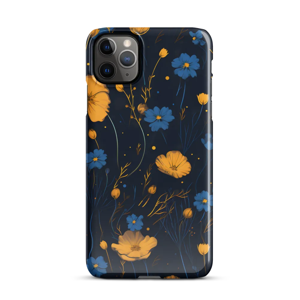 Nocturnal Blossoms | Phone Case |  11 Pro Max | Snap Case | Glossy