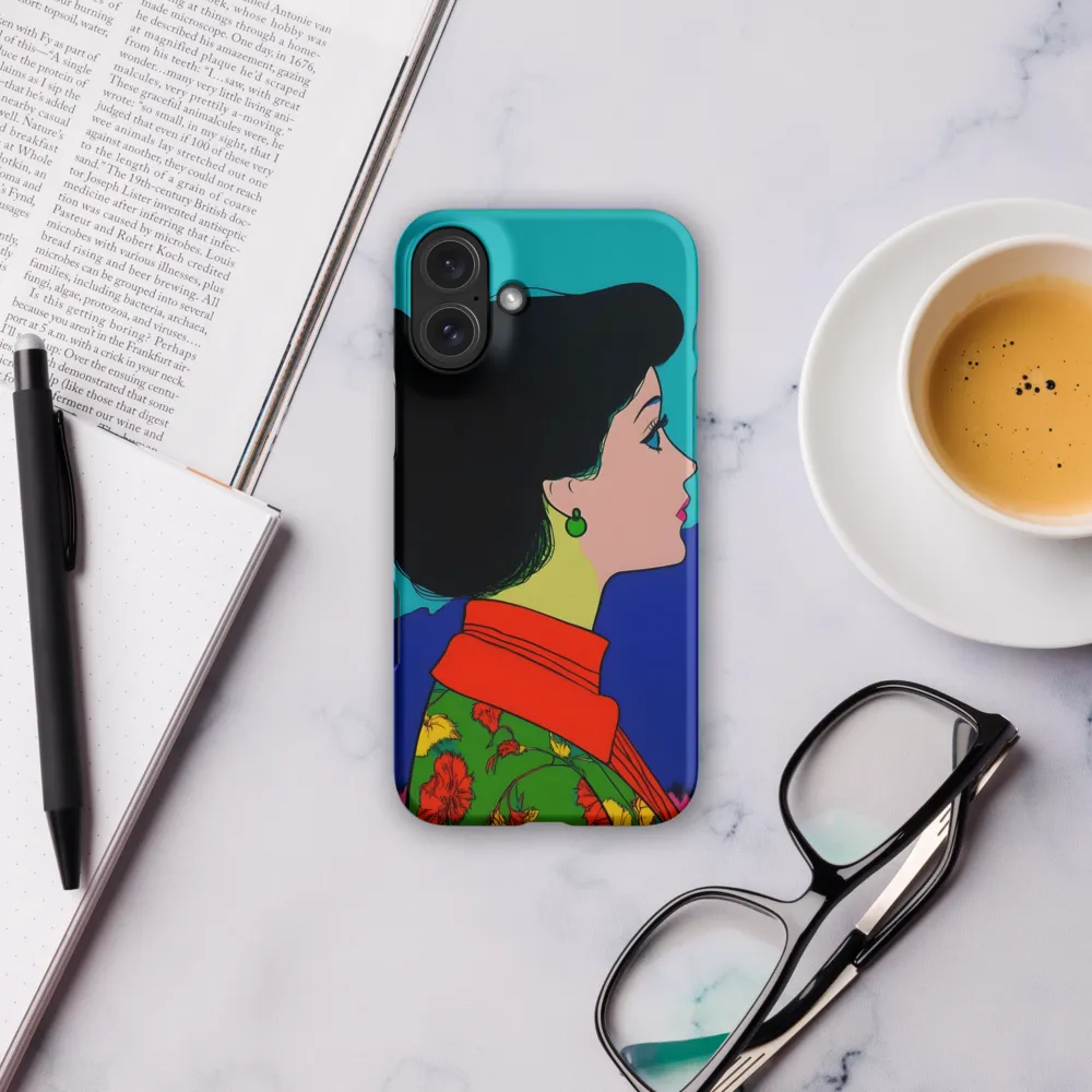 Whispers of Color: A Pop Art Portrait