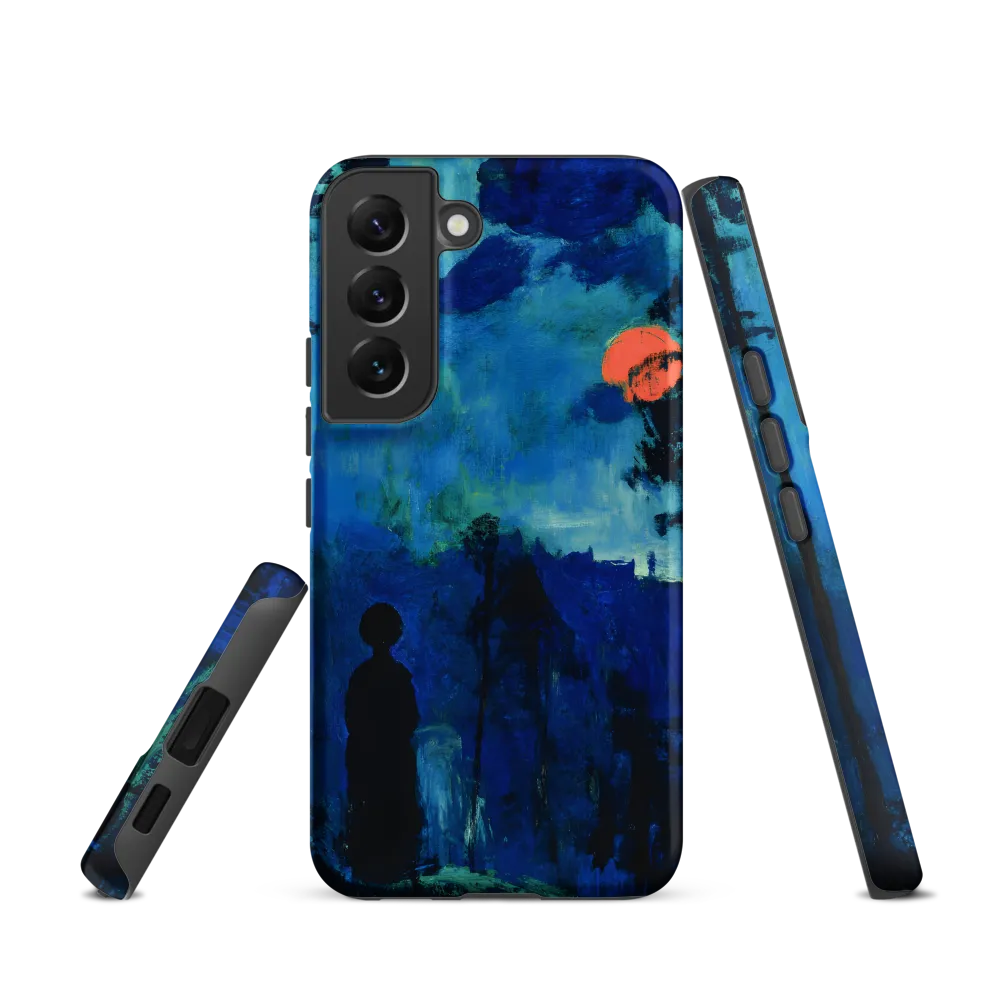 Solitude in Blue | Phone Case |  S22 | Tough Case | Matte