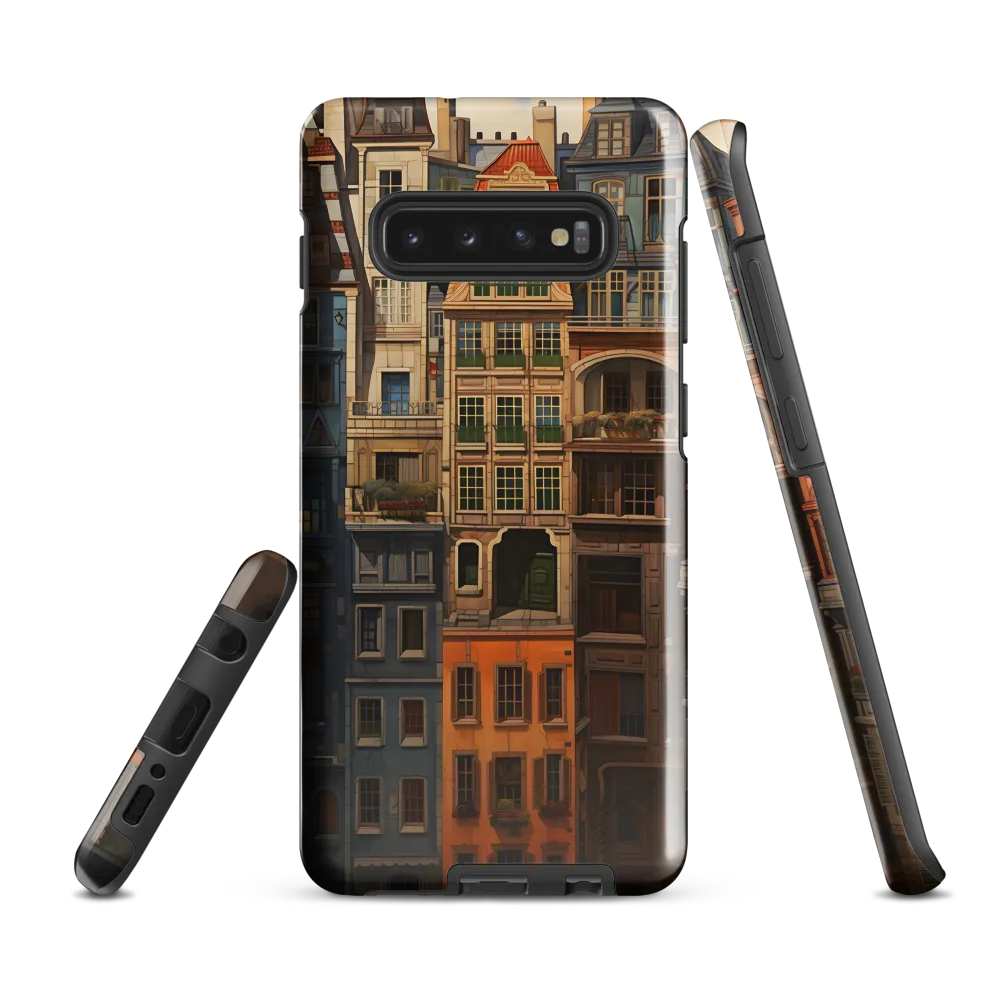 Charming Facades: A Tribute to Urban Living | Phone Case |  S10 Plus | Tough Case | Glossy