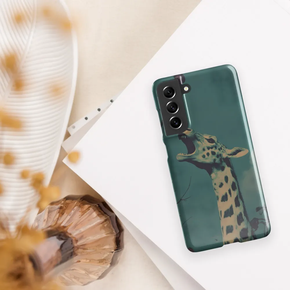 Whispers of the Tall: A Surreal Giraffe Encounter