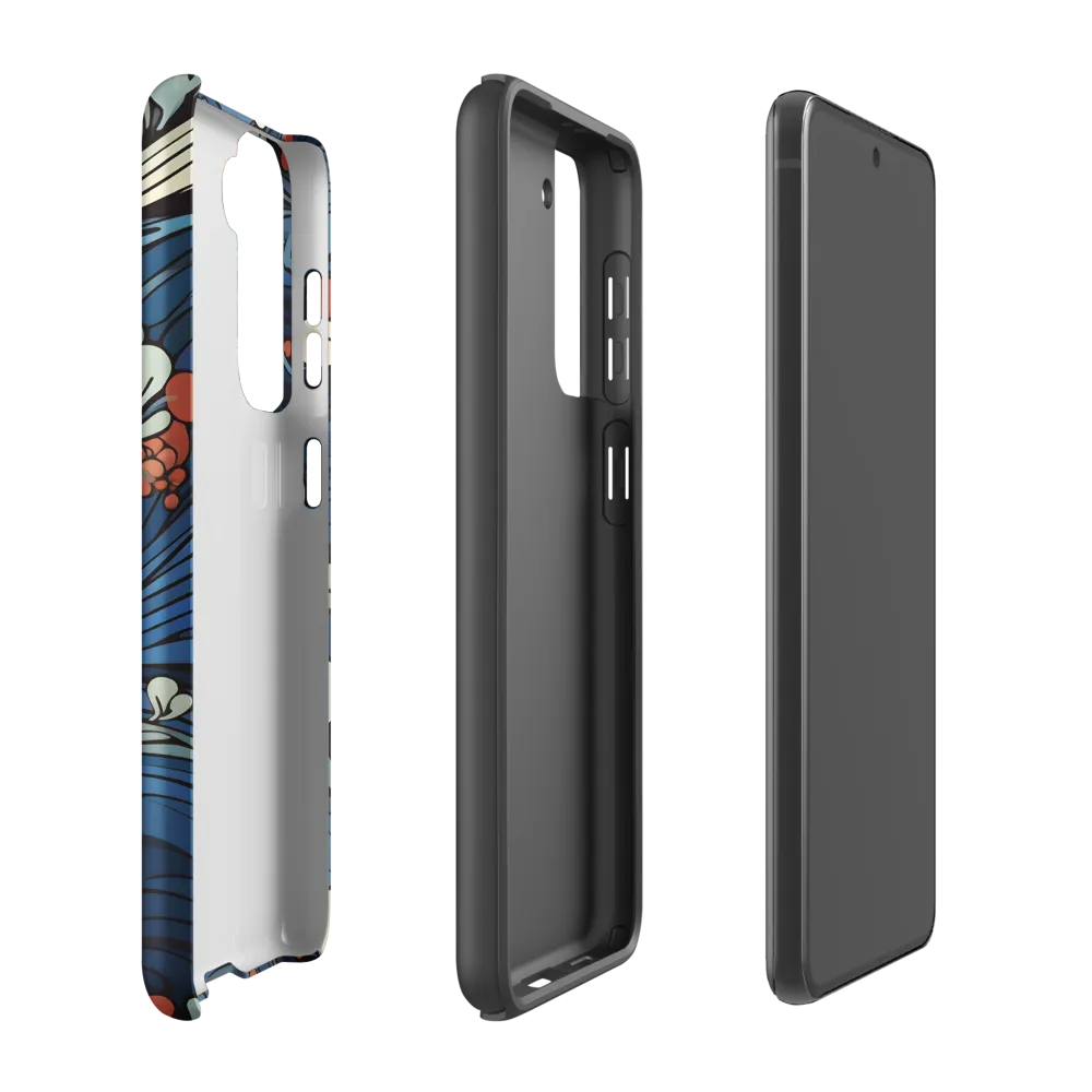 Nature's Elegance: An Oceanic Tapestry | Phone Case |  S21 FE | Tough Case | Matte