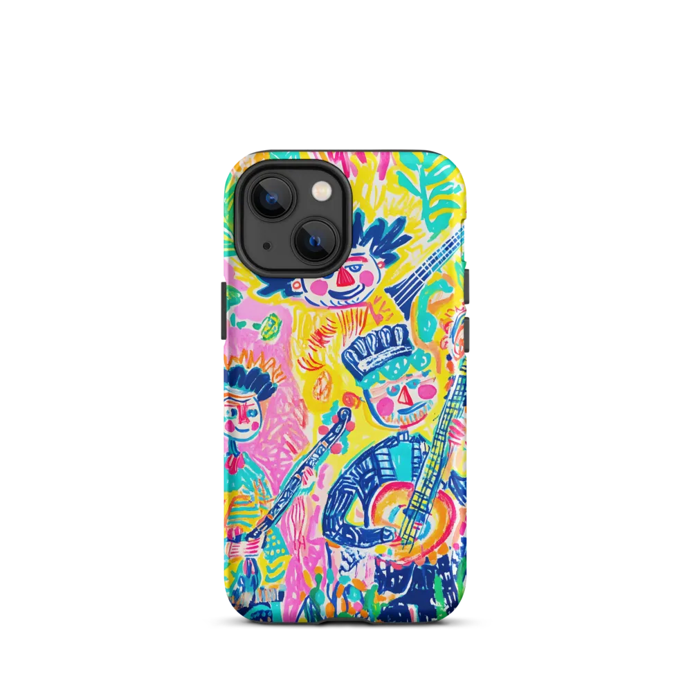 Joyful Duet: A Celebration of Music | Phone Case |  13 mini | Tough Case | Matte