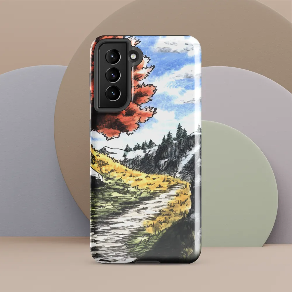 Whispers of Autumn | Phone Case |  S21 | Tough Case | Glossy