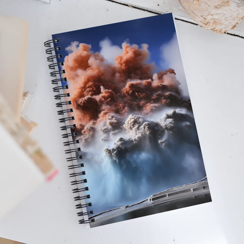 Eruption of Elements | Spiral Notebook