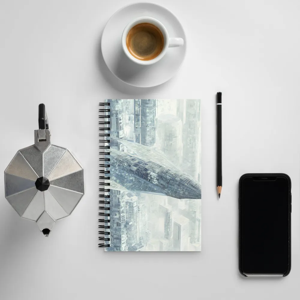 Futuristic Elevation | Spiral Notebook