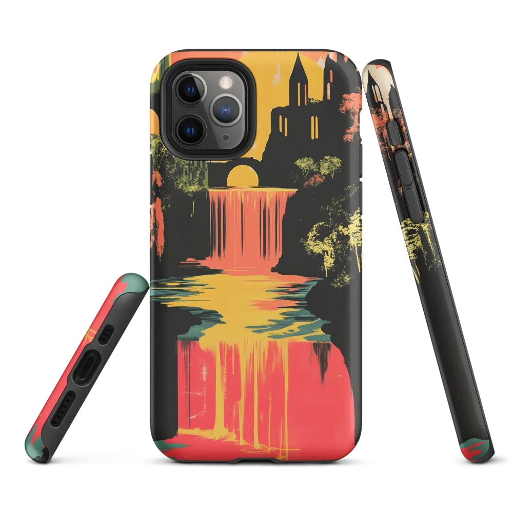 Elysian Echoes: A Surreal Reflections | Phone Case |  11 Pro | Tough Case | Matte