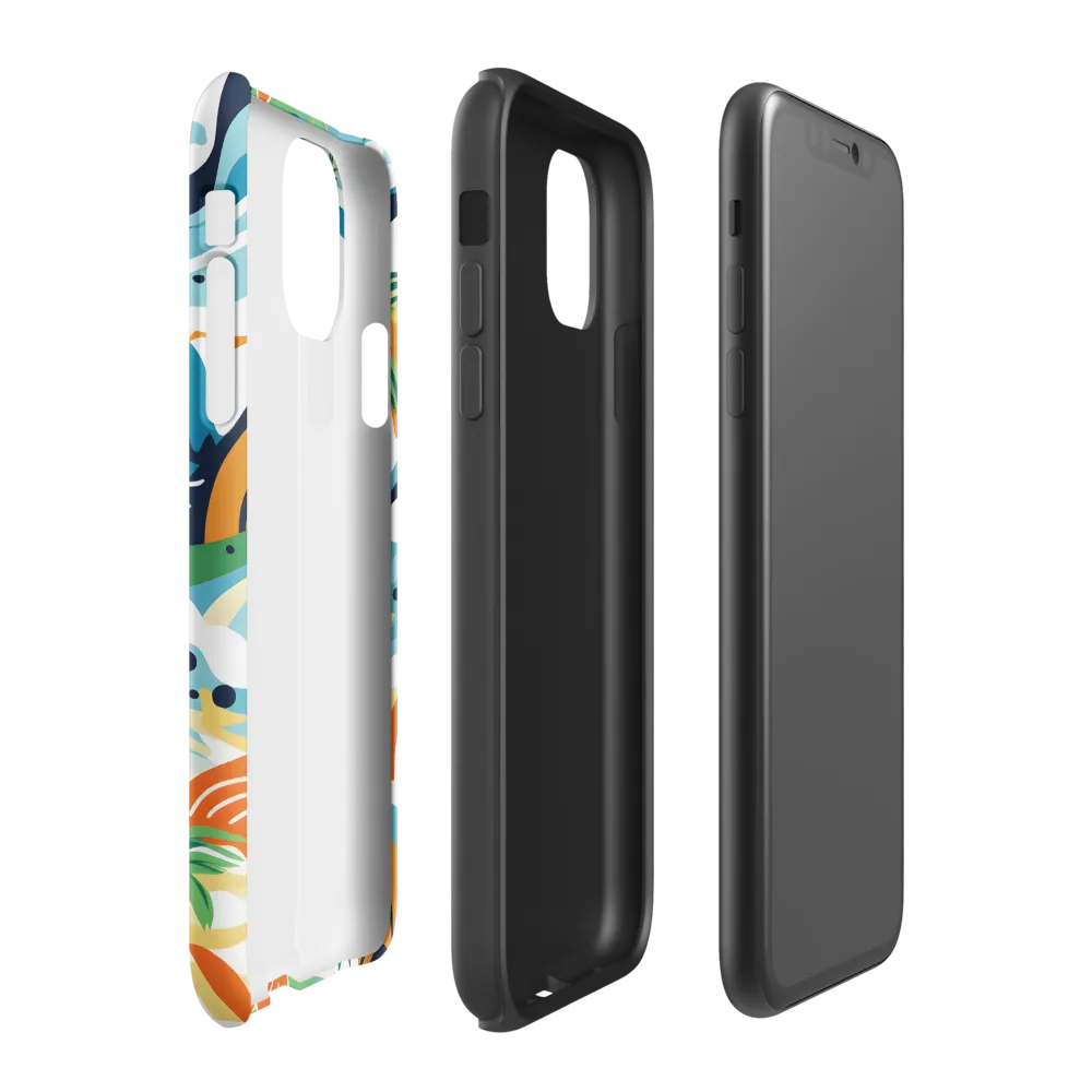 Abstract Tropical Landscape