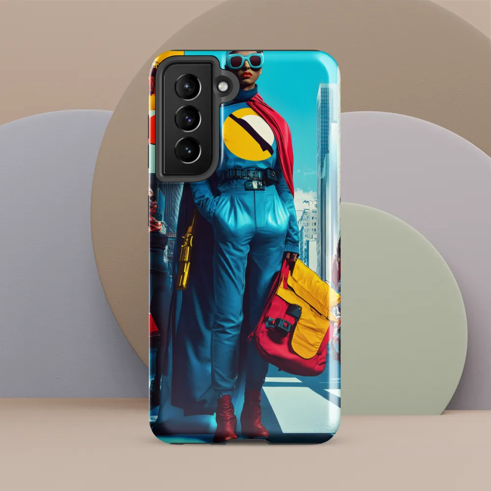 Urban Power: A Superhero's Stance