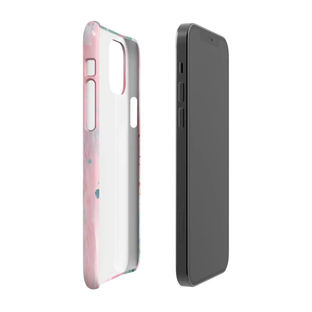 Dreamy Serenity: A Contemporary Portrait | Phone Case |  12 | Snap Case | Matte