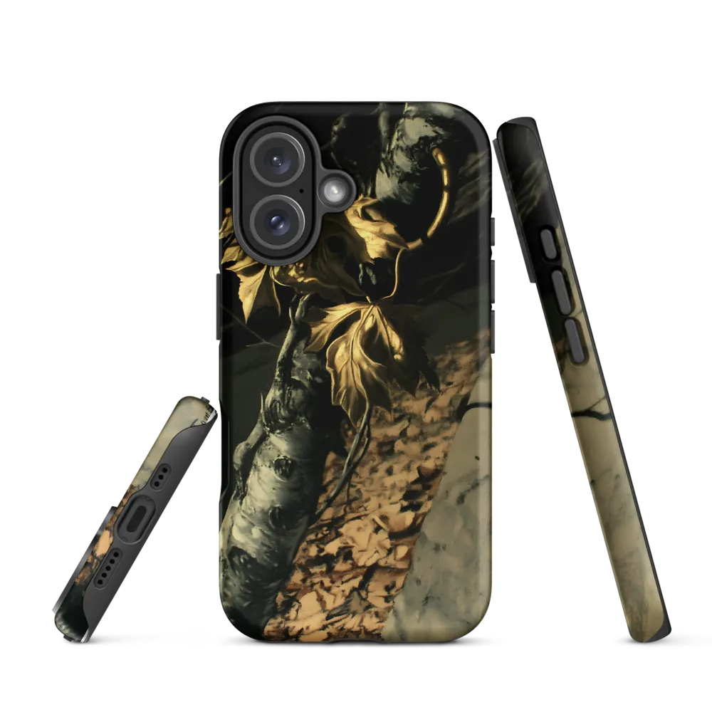 Golden Serenity: A Close Encounter with Nature | Phone Case |  16 | Tough Case | Matte