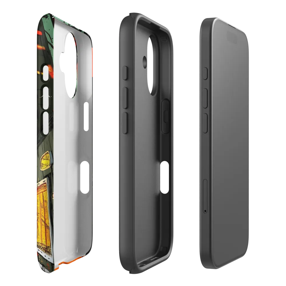 The Enigmatic Cityscape | Phone Case |  16 | Tough Case | Matte