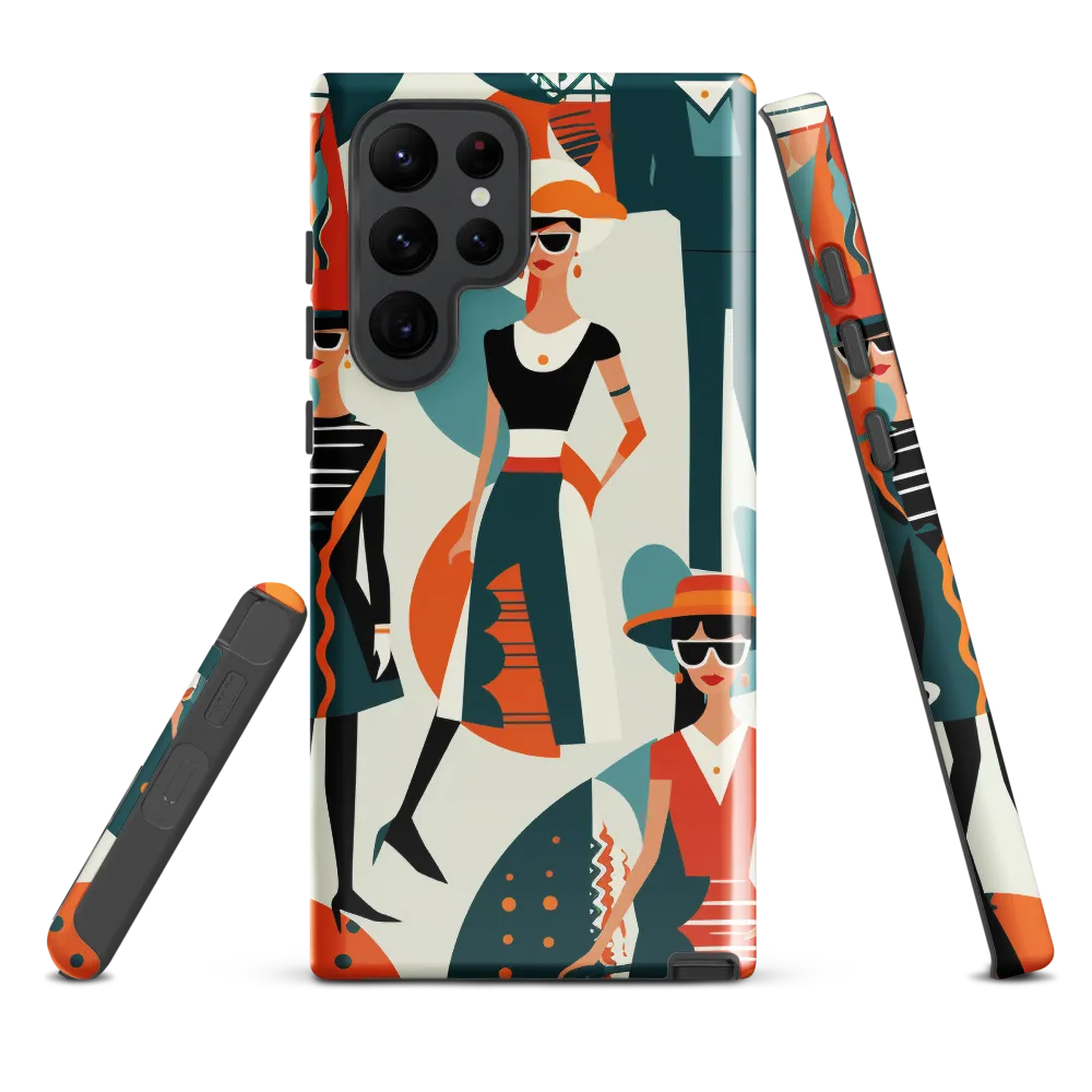 Chic Figures in Pop Art