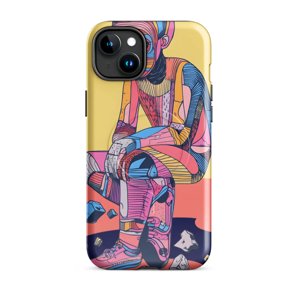 Contemplation in Color | Phone Case |  15 Plus | MagSafe® Tough Case | Glossy