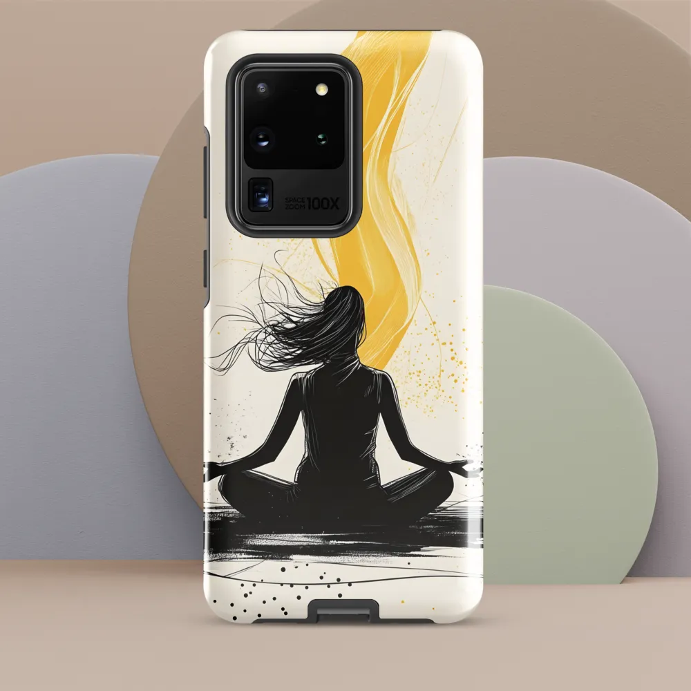 The Essence of Serenity | Phone Case |  S20 Ultra | Tough Case | Glossy