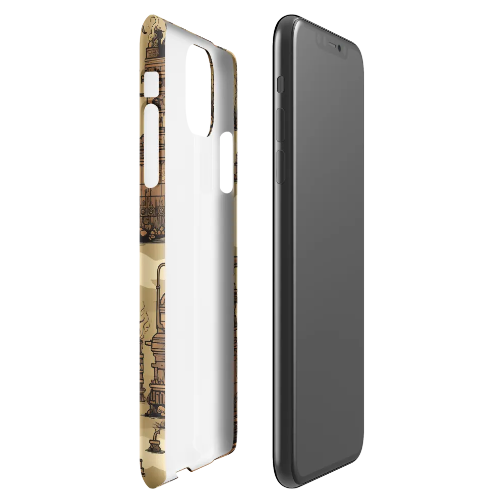 Whimsical Industrial Landscape | Phone Case |  11 Pro Max | Snap Case | Matte