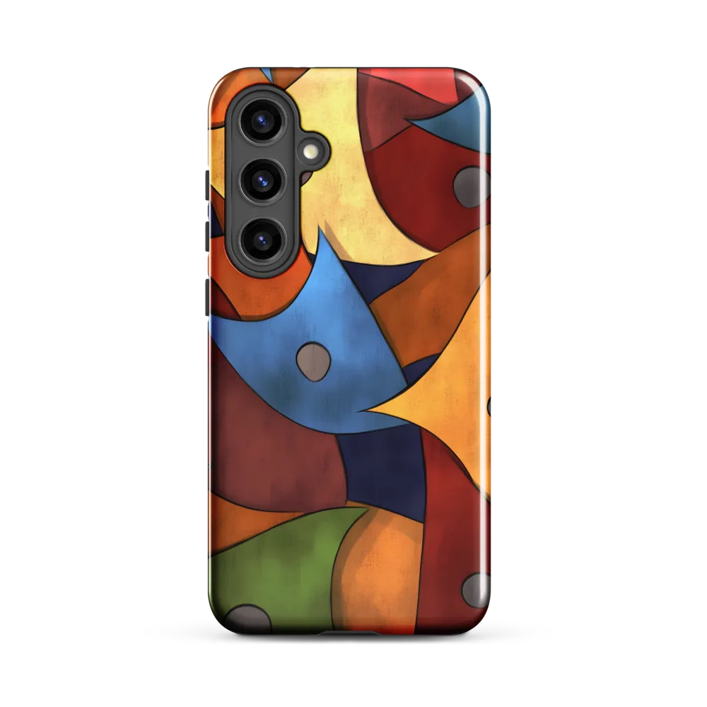 Vibrant Interplay of Shapes