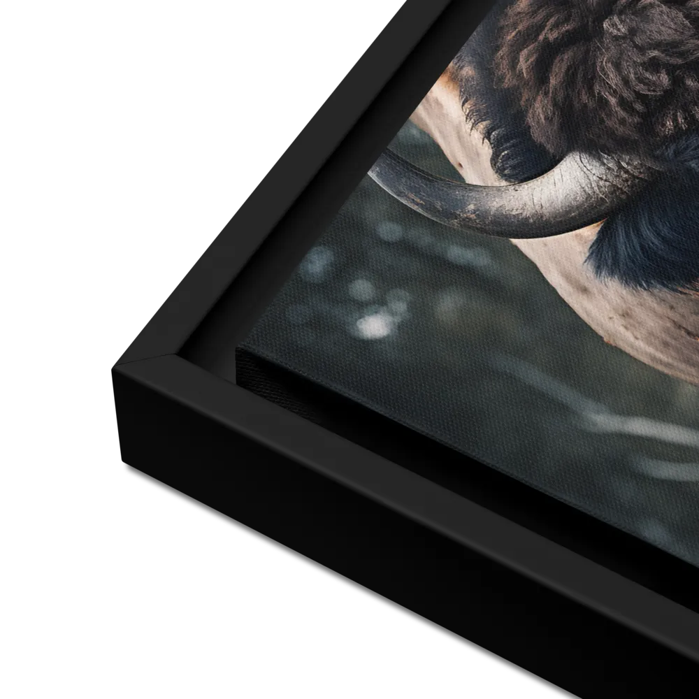 Majesty in the Wilderness | Canvas with Black Frame | 16″×20″