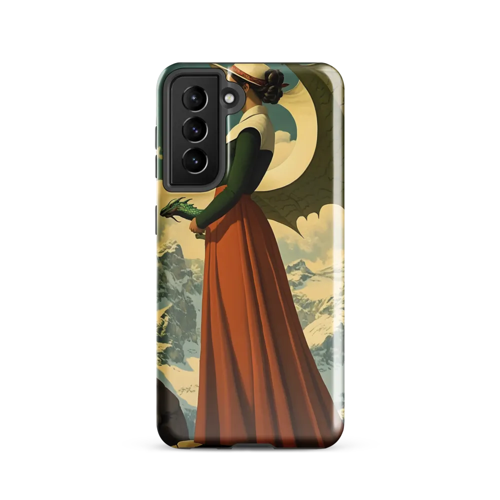 Mystic Harmony: The Dragon Keeper | Phone Case |  S21 | Tough Case | Glossy