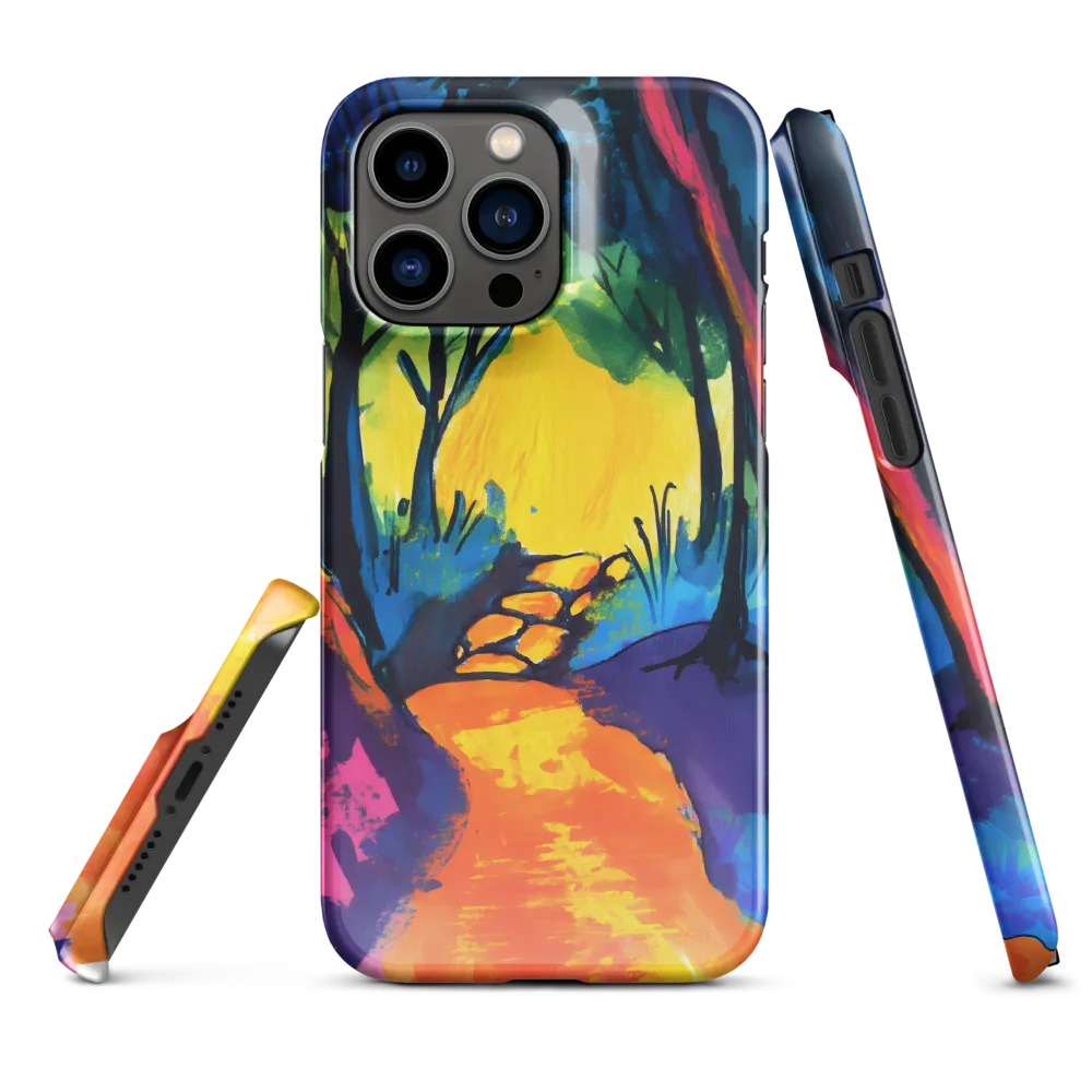 Path Through a Vibrant Forest