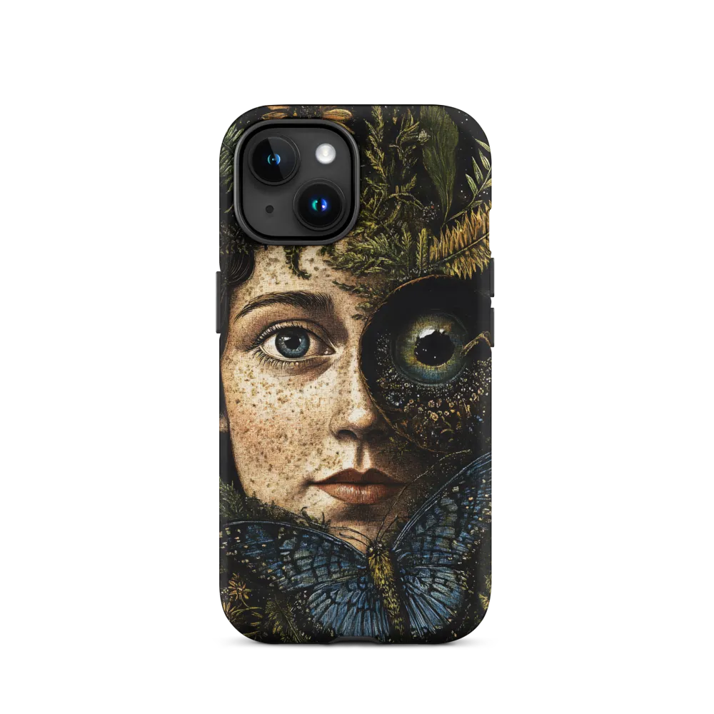 Nature's Embrace: A Surreal Portrait | Phone Case |  15 | Tough Case | Matte