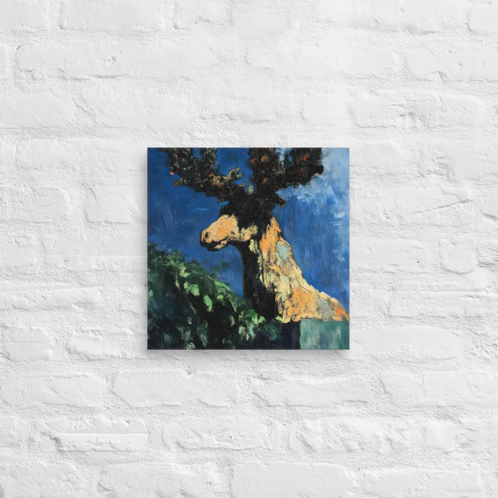 The Majestic Deer in Nature | Canvas | 14″×14″