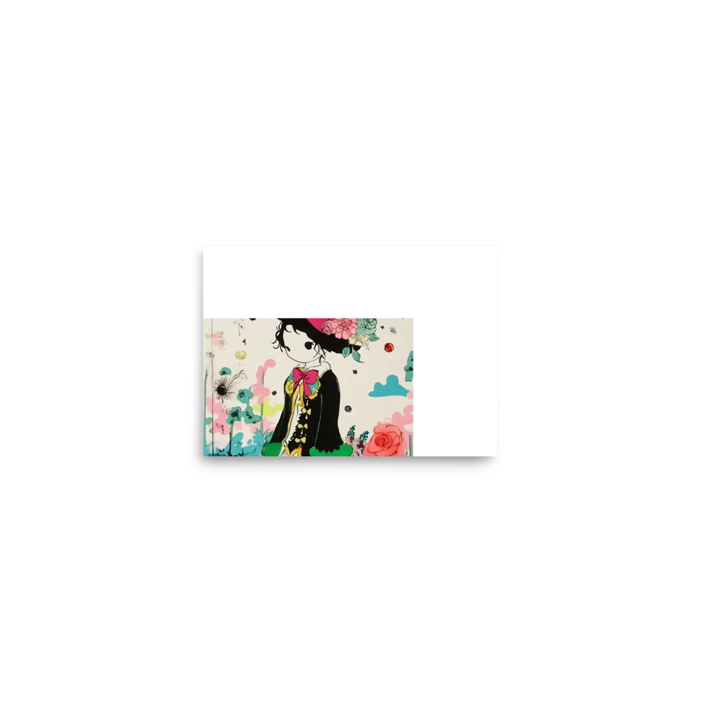 Whimsical Garden Reverie | Poster | 5″×7″