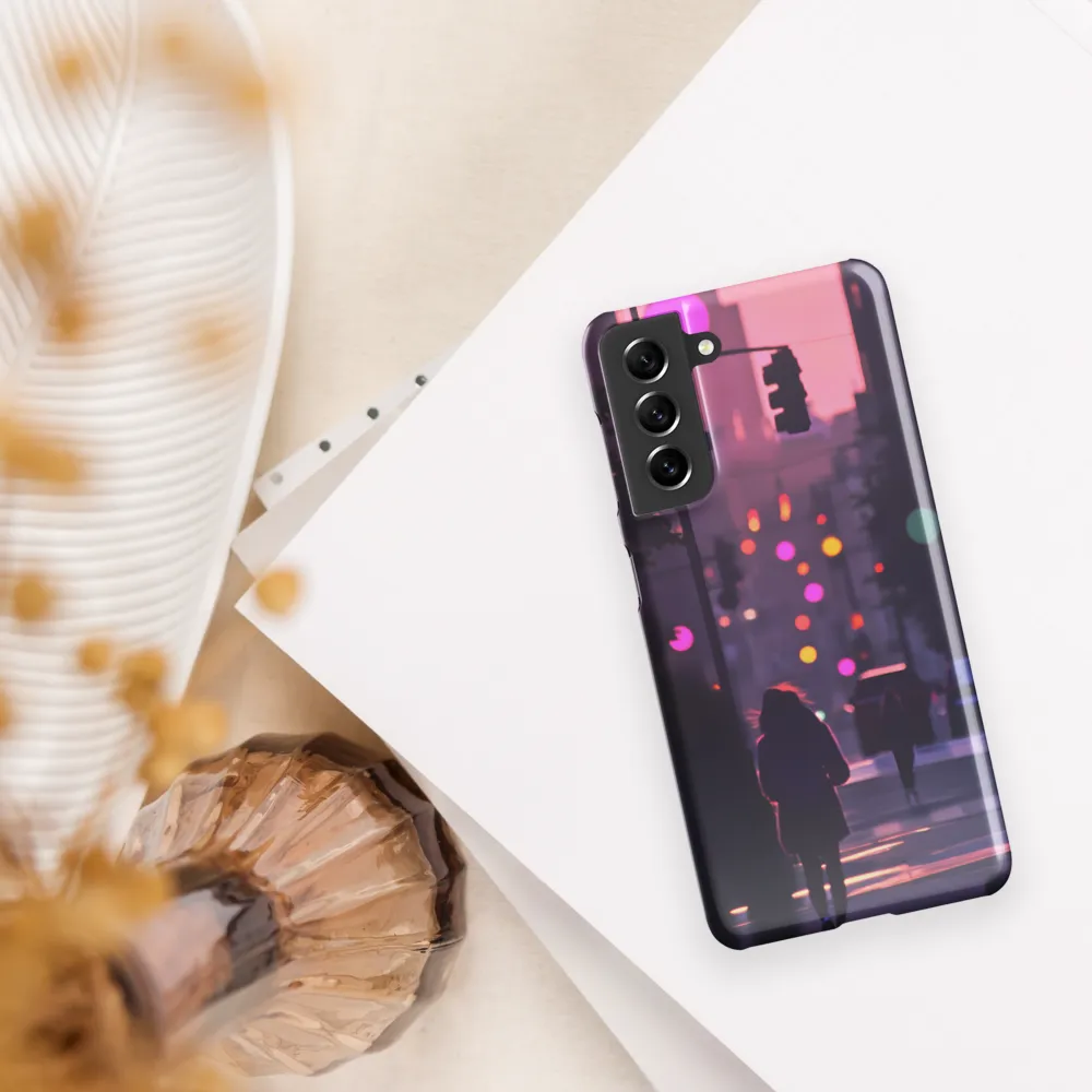 City Silhouettes at Dusk | Phone Case |  S21 | Snap Case | Glossy