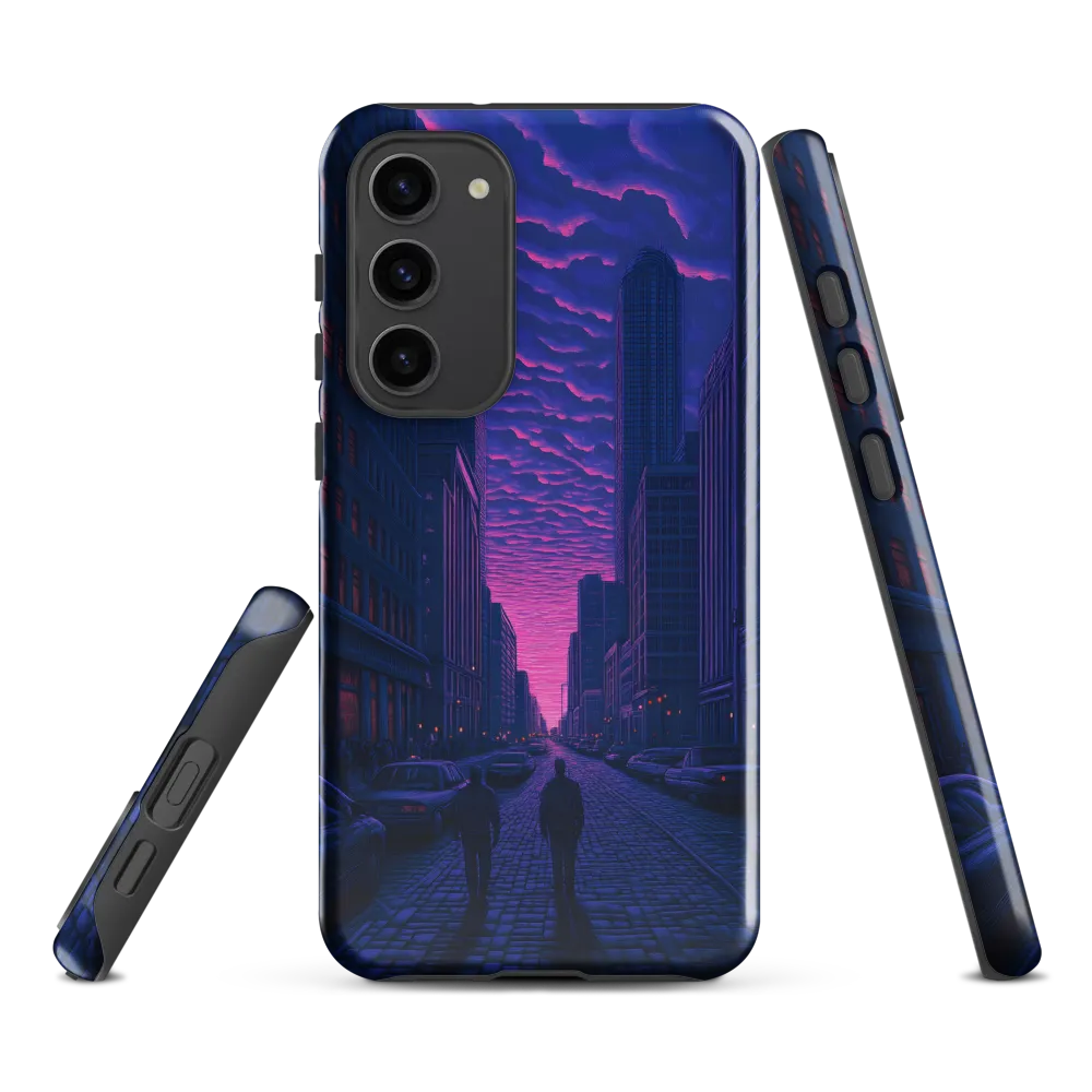 Urban Serenity at Dusk | Phone Case |  S23 Plus | Tough Case | Glossy