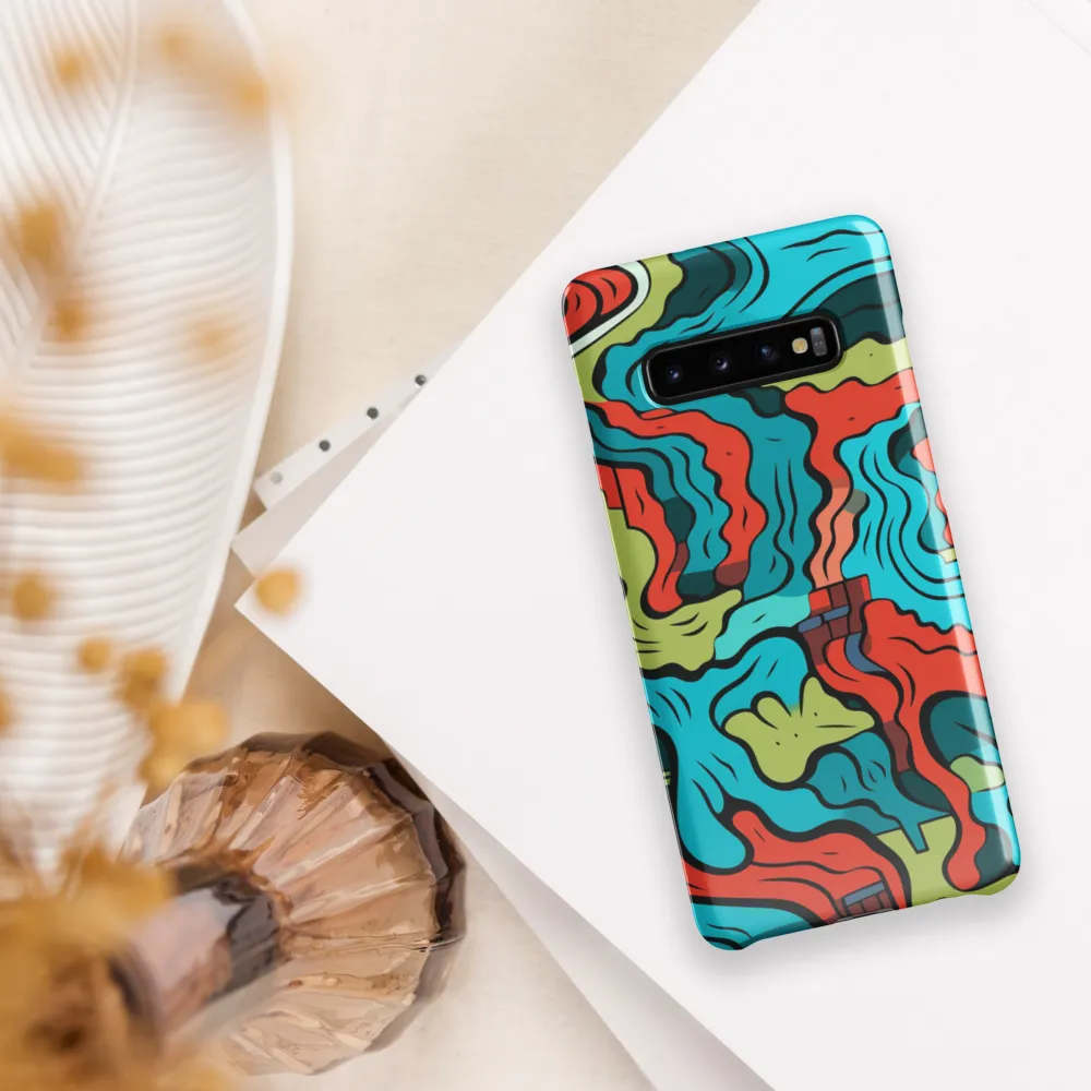 Flow of Color | Phone Case |  S10 Plus | Snap Case | Glossy