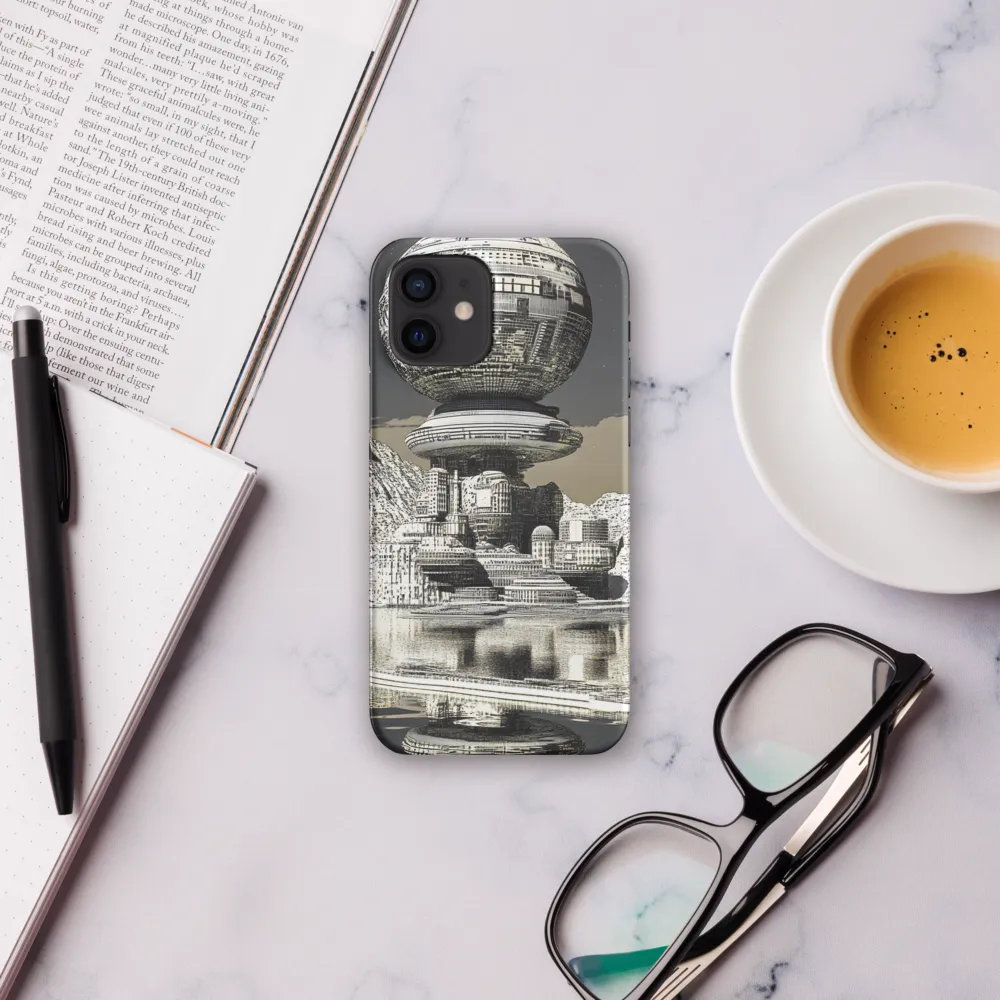 Reflections of a Futuristic Dreamscape | Phone Case |  12 | Snap Case | Matte