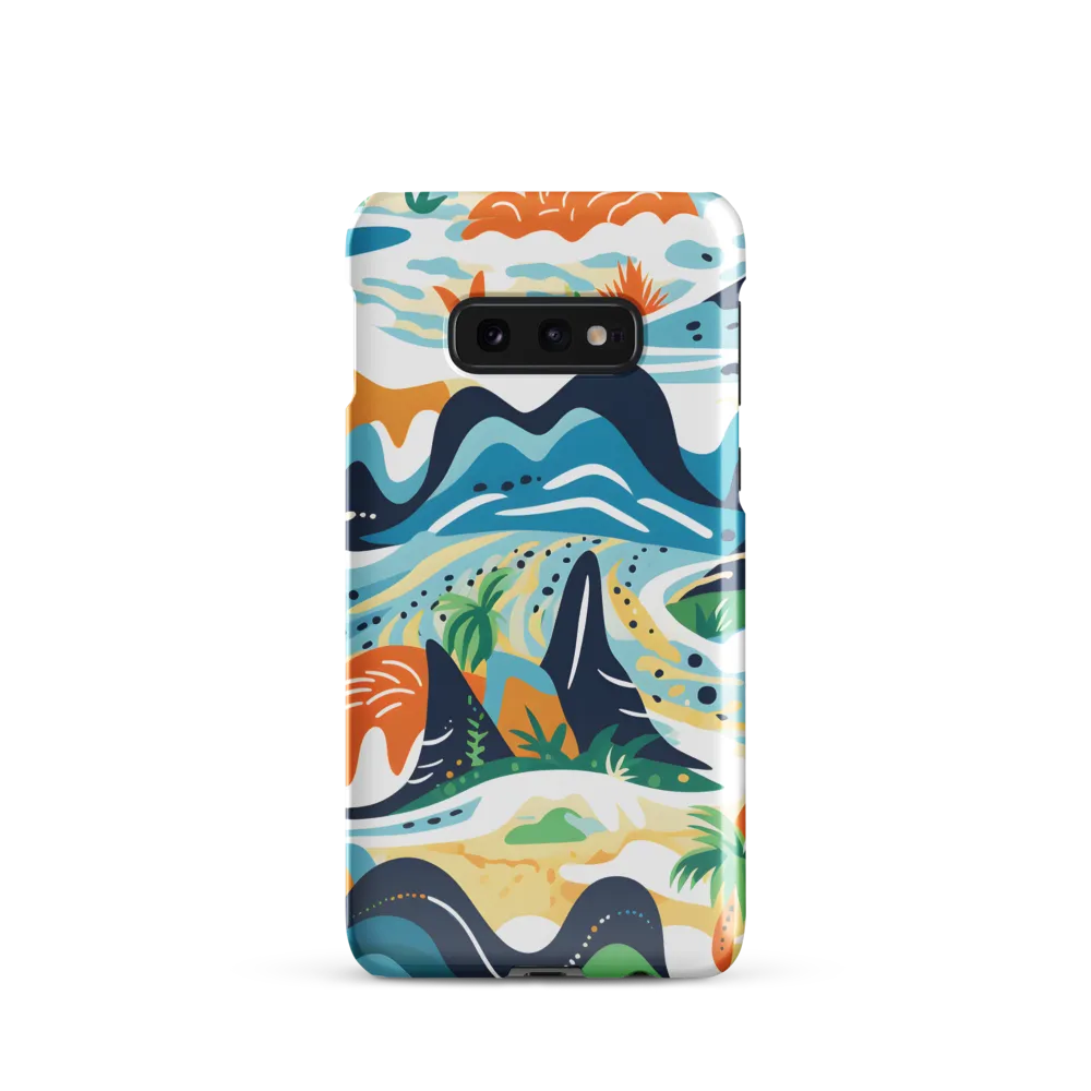 Abstract Tropical Landscape