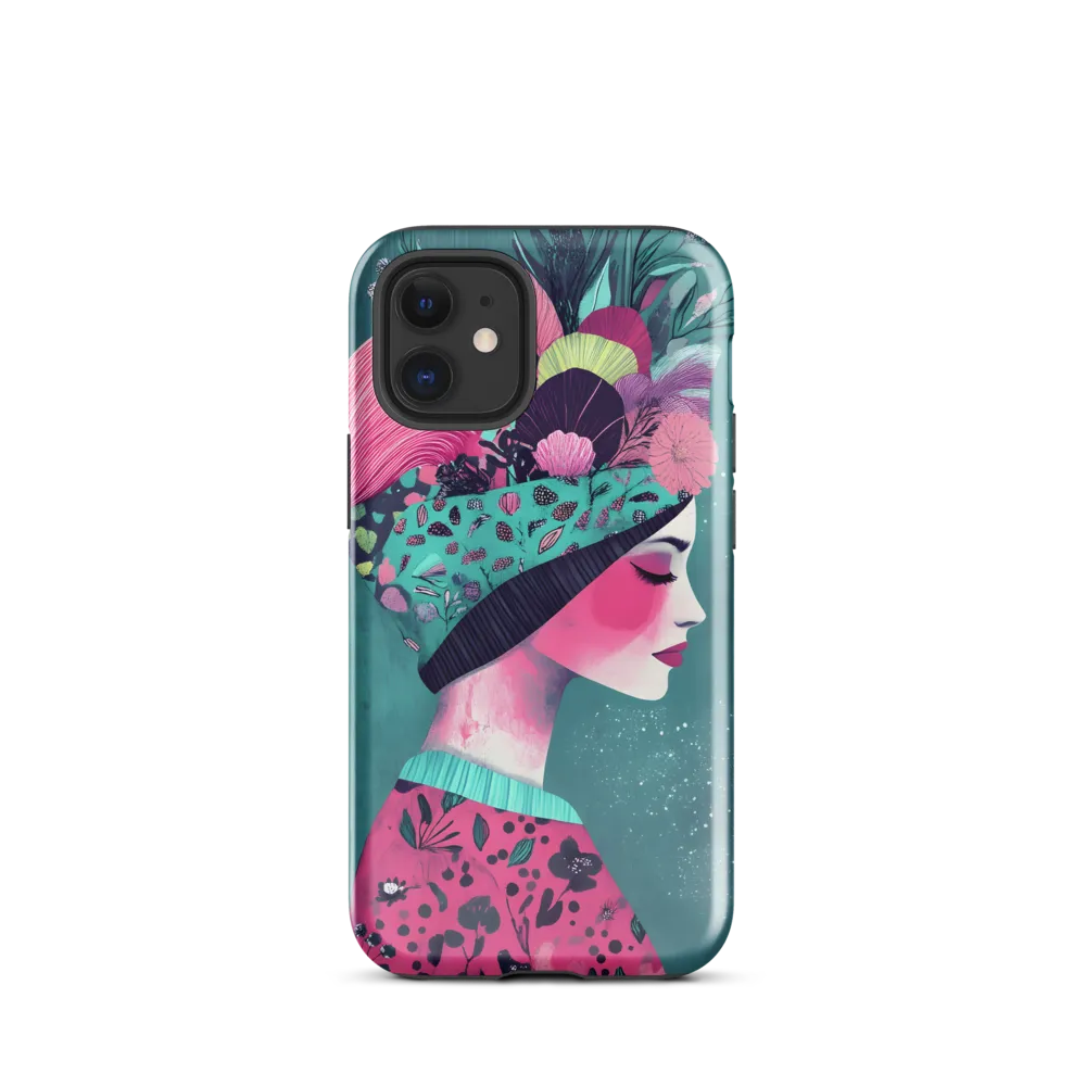Whimsical Floral Portrait