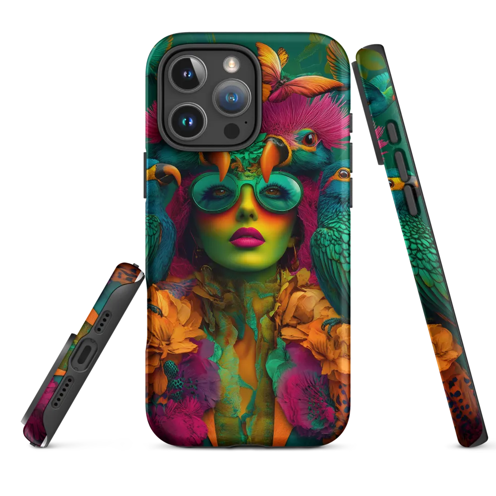 Tropical Reverie | Phone Case |  16 Pro Max | Tough Case | Matte