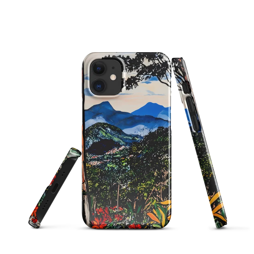 Framed Valley: Blue Ridges and Tropical Understory