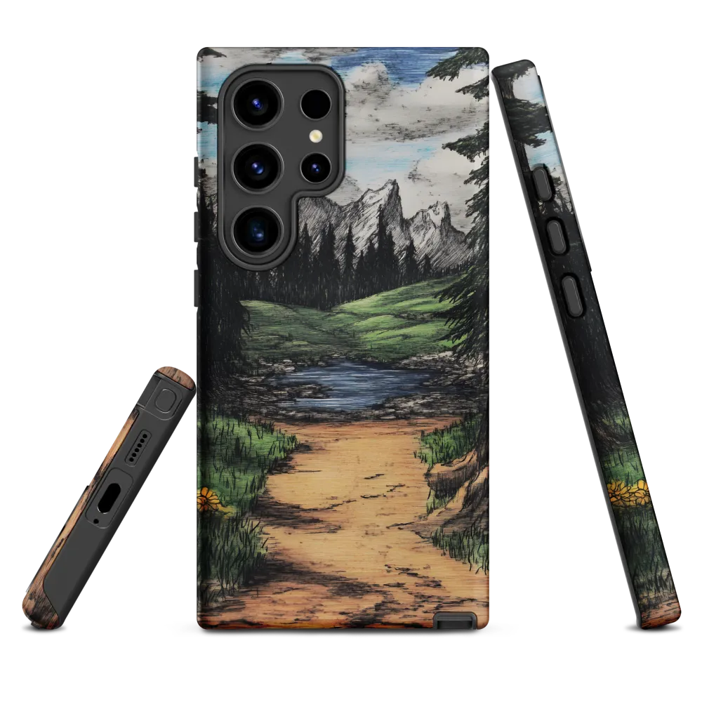 Pathway to Serenity | Phone Case |  S24 Ultra | Tough Case | Matte