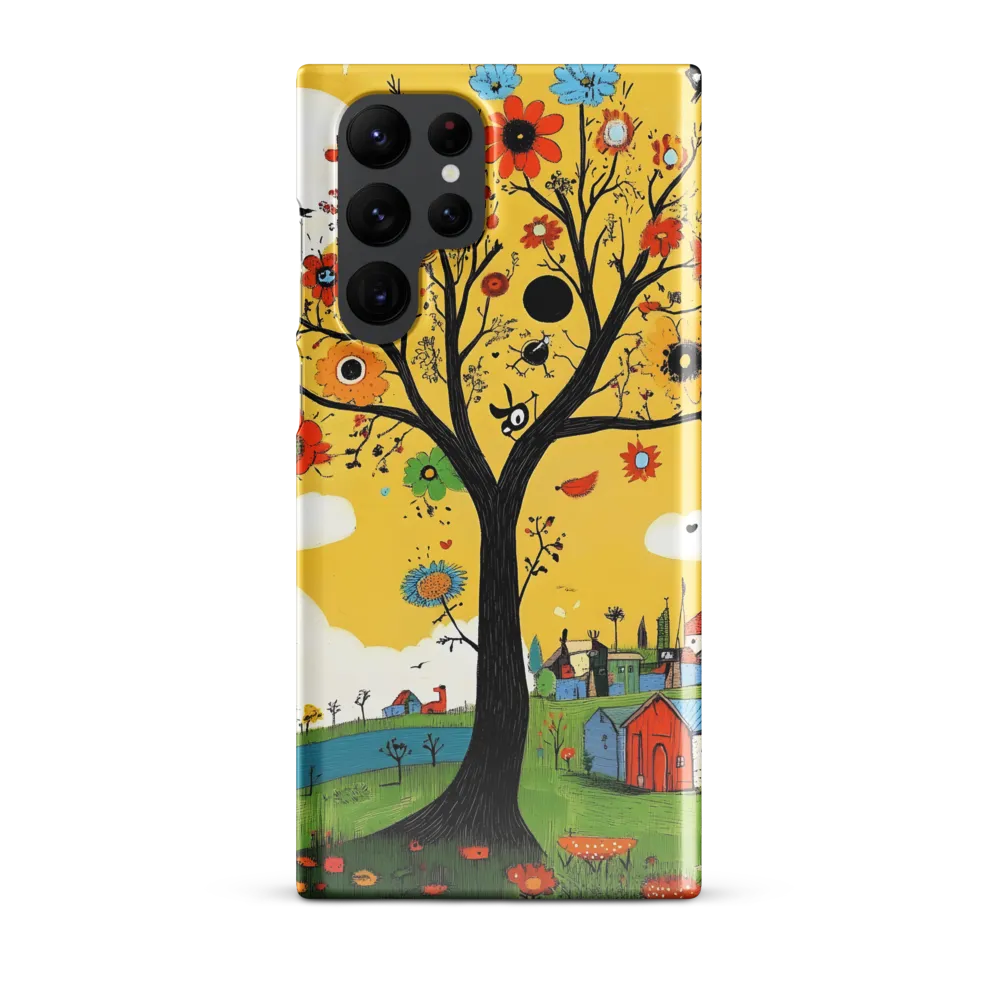 Whimsical Blooms of Life | Phone Case |  S22 Ultra | Snap Case | Glossy
