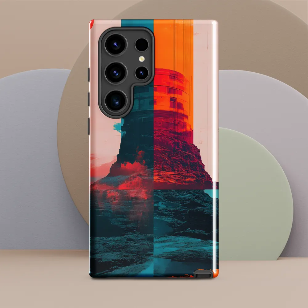 Ethereal Fortress at Sunset