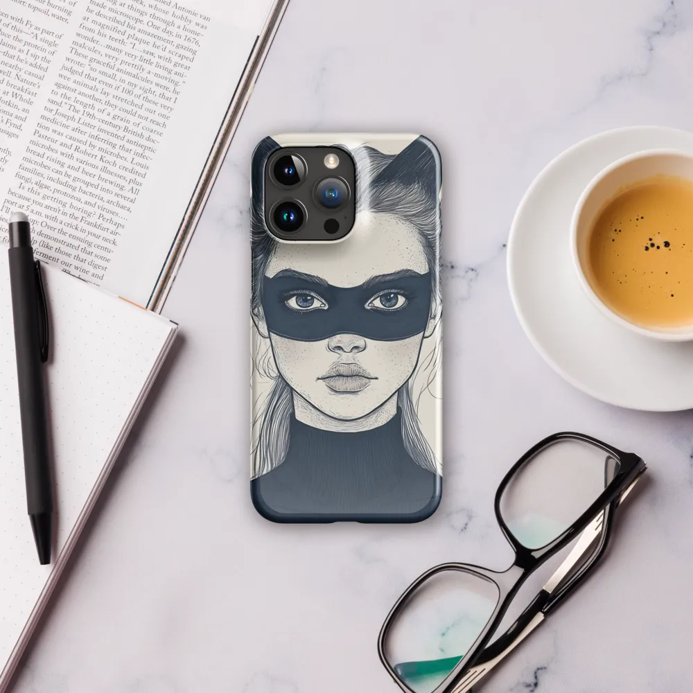 Whimsical Cat Girl | Phone Case |  15 Pro Max | Snap Case | Glossy