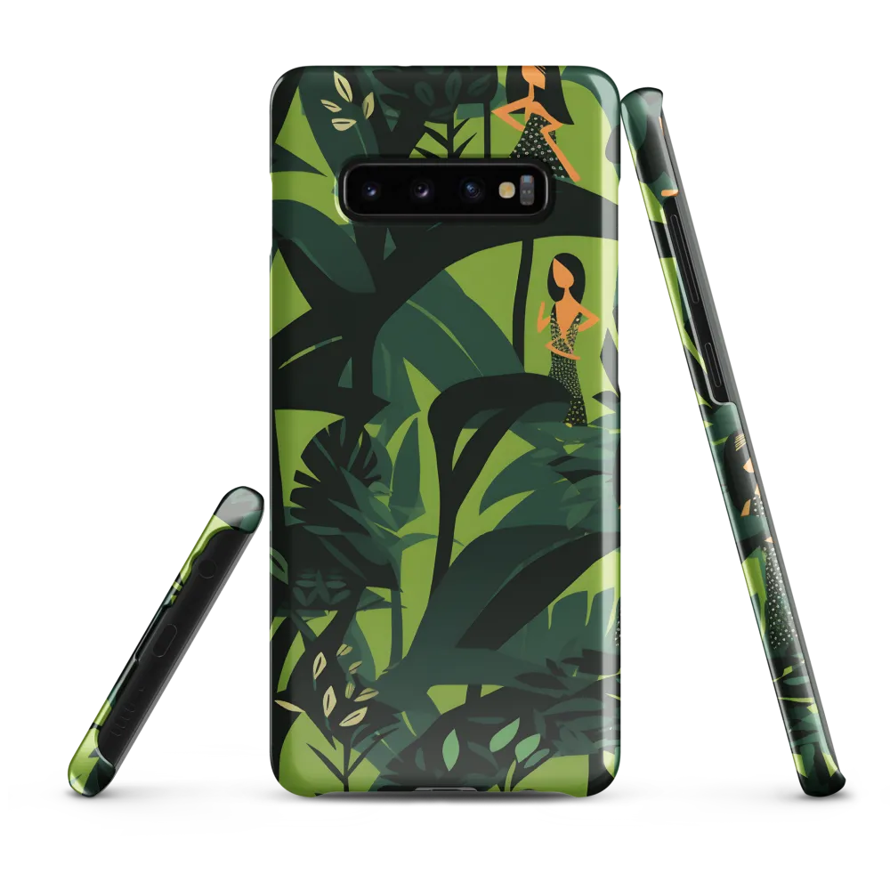 Harmony in Green | Phone Case |  S10 Plus | Snap Case | Glossy