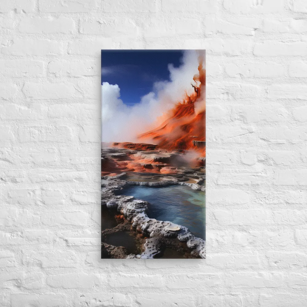 Nature's Fury: The Volcano's Expression